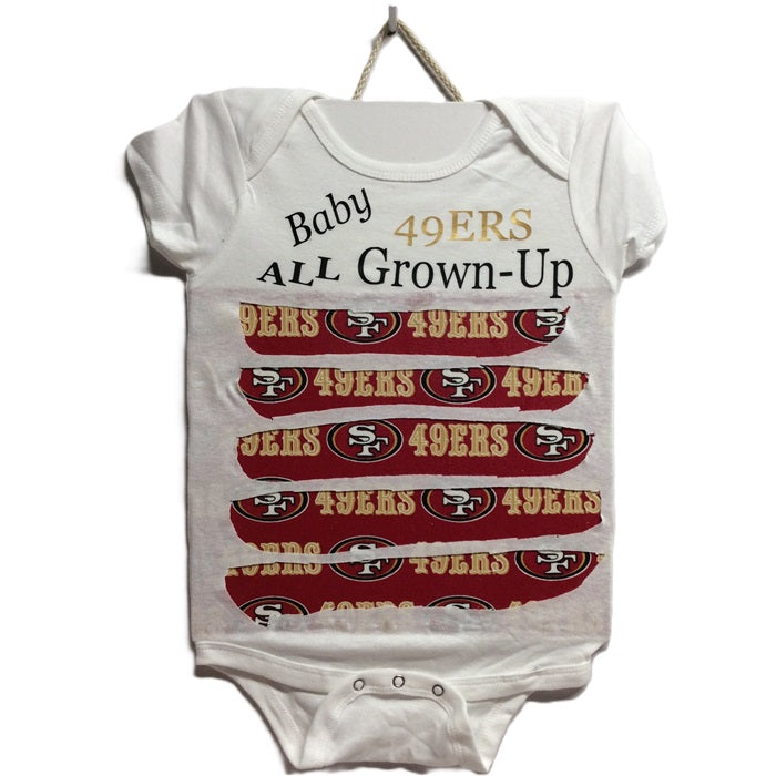 Man-Cave, She-Shed, Sport Teams (D-F), Grown-Up Baby T's Wall Art