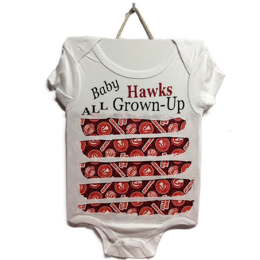 Man-Cave, She-Shed, Sport Teams (H), Grown-Up Baby T's Wall Art